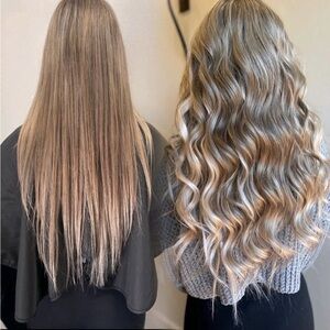 BELLAMI ash blonde Volume weft hair extensions